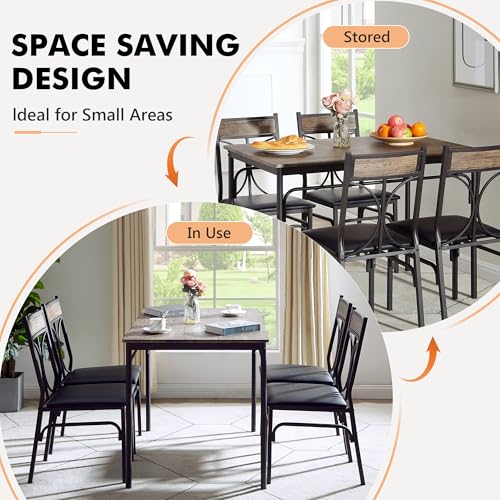 Kitchen Dining Table Set with 2 Chairs Z7833