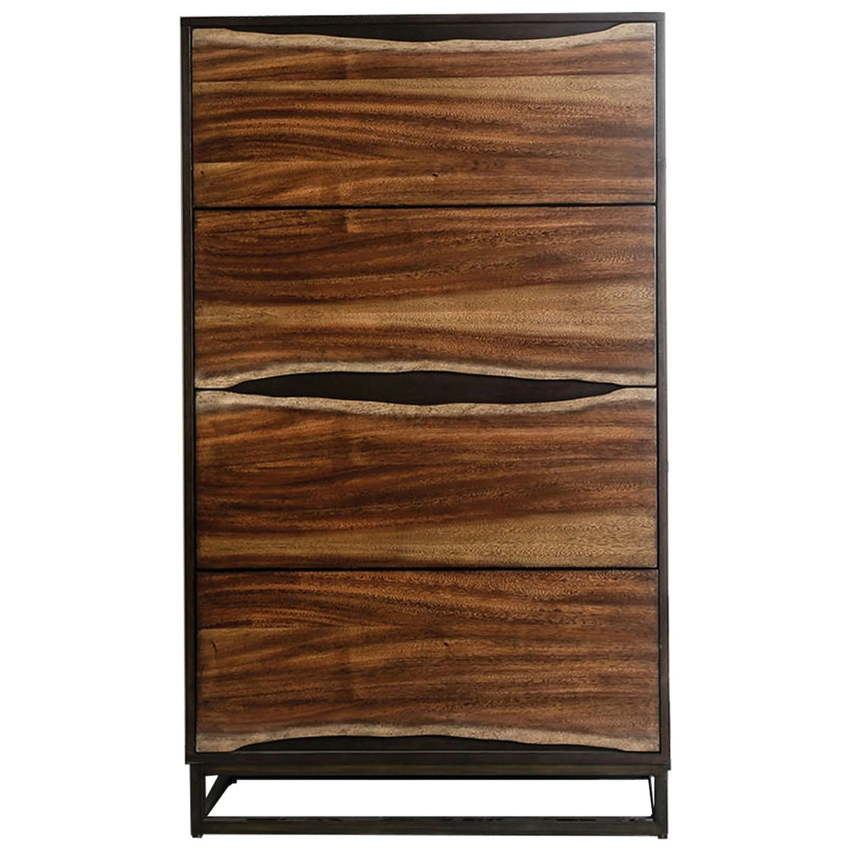 4 Drawer Wood Paneling Chest S812279
