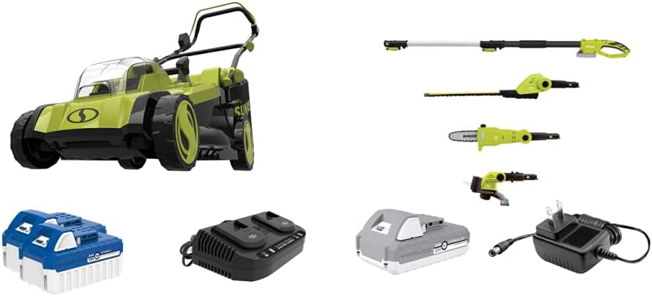 Cordless Mulching Lawn Mower with 11-Gallon Grass Catcher D6803