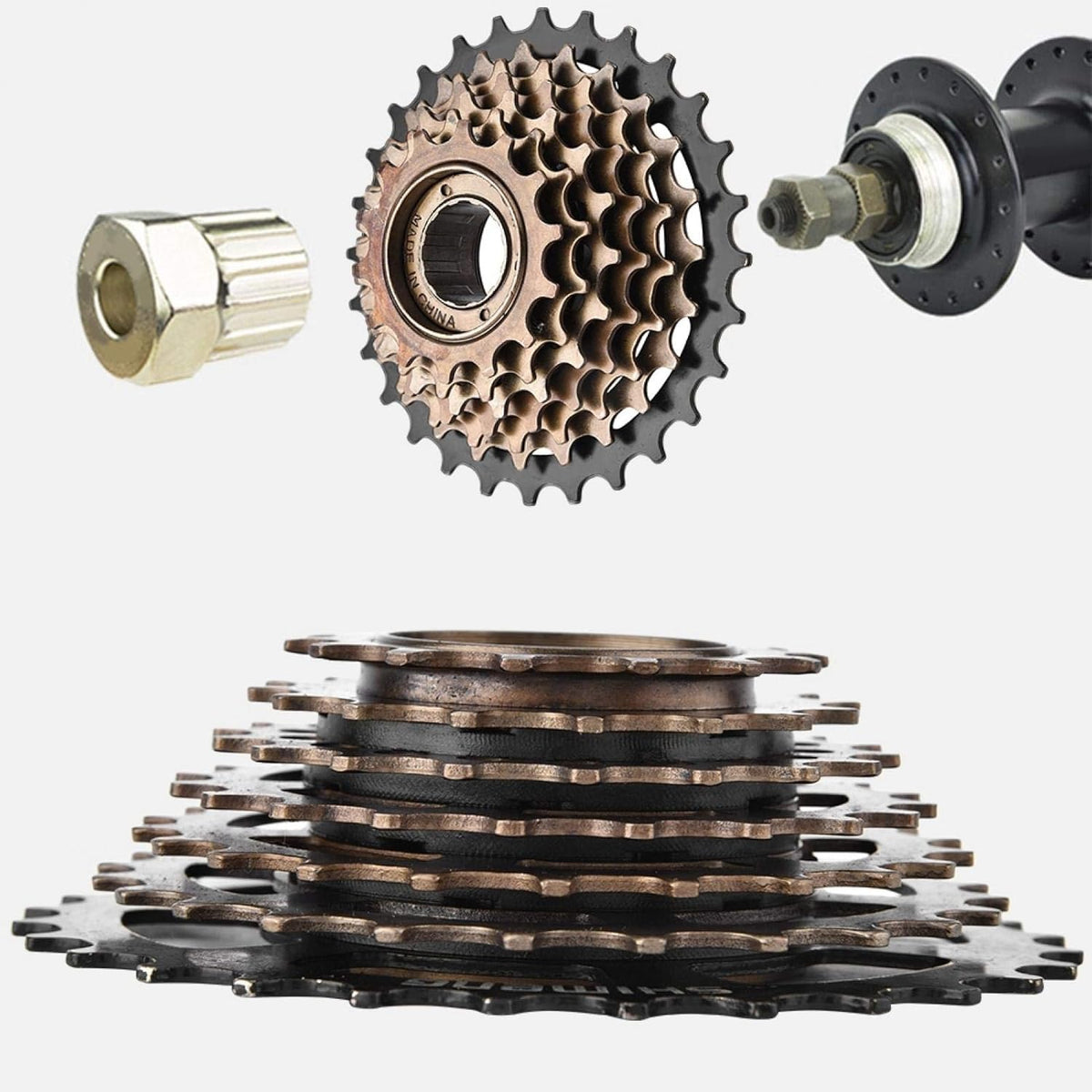 7 Speed Freewheel Cassette Sprocket for Mountain Bike X462793