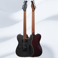 39 Inch Solid Wood Right Handed Electric Guitar with Amp, HSS Pick Up, Poplar Body, Mint Green B830328