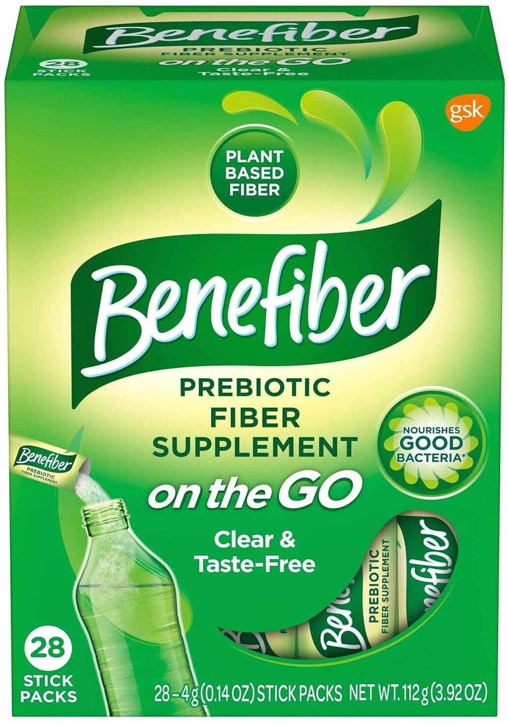 28 Count (6 Pack) Fiber Supplement Stick Packs B1127