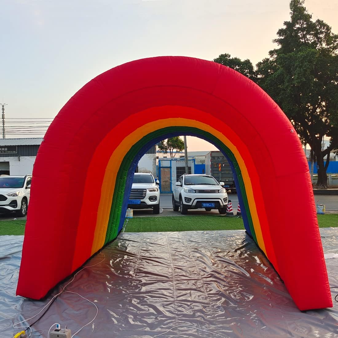 Inflatable with Air Blower and Separable Mat V8848