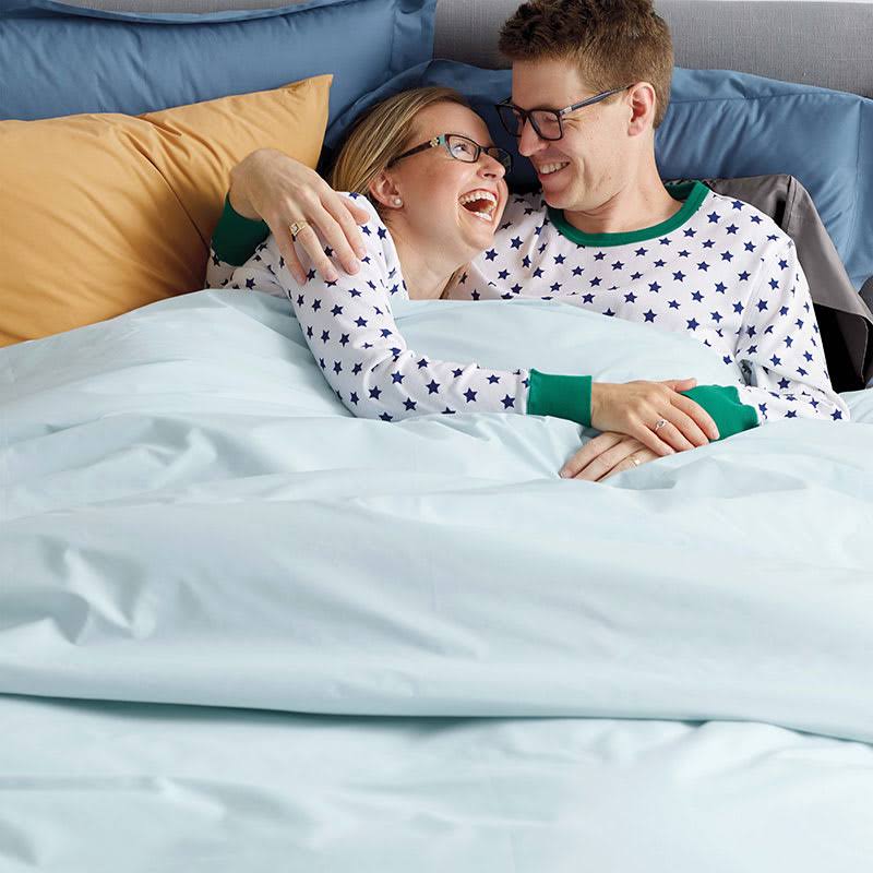 Cotton Percale Twin Duvet Cover D2602
