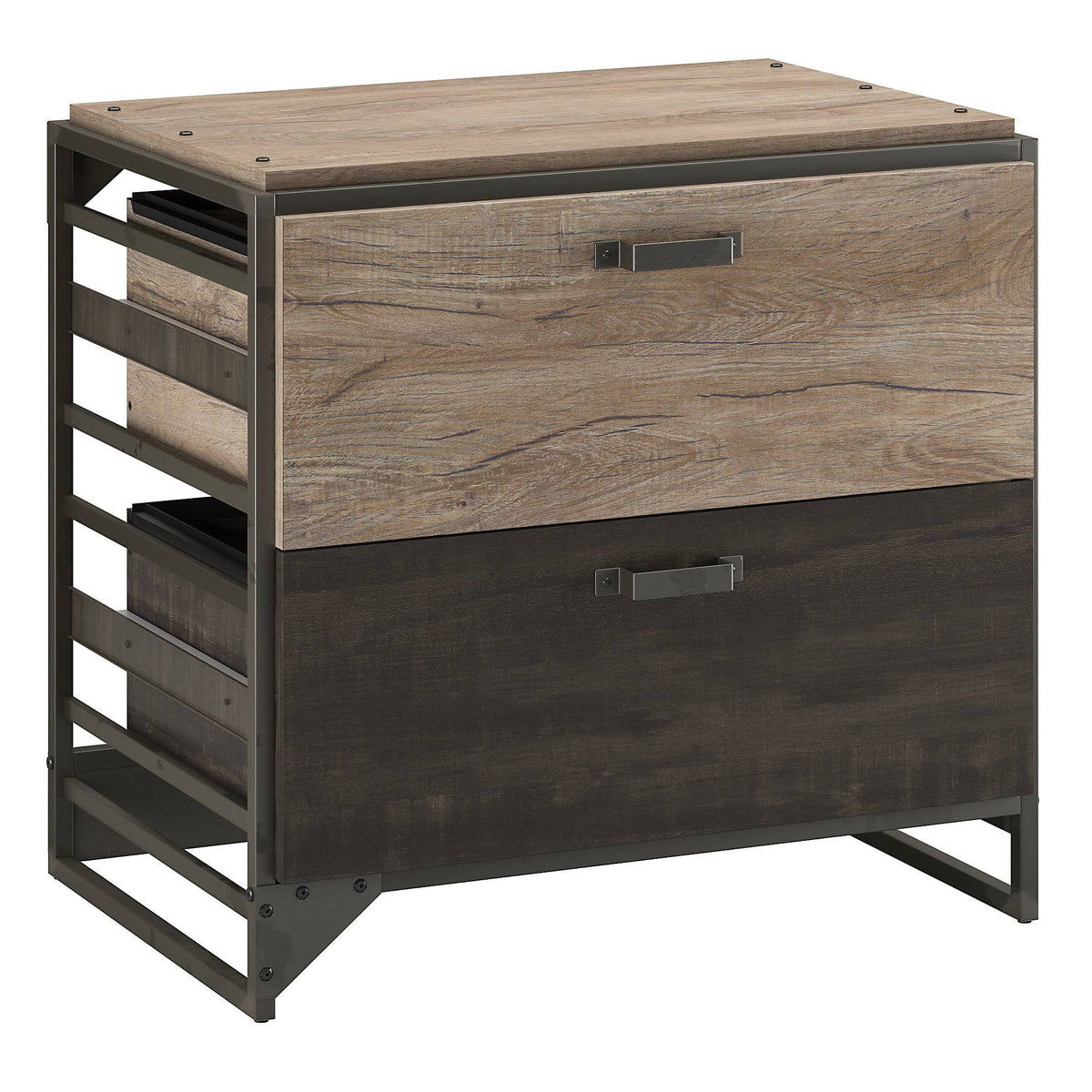 Black Lateral File Cabinet G59136