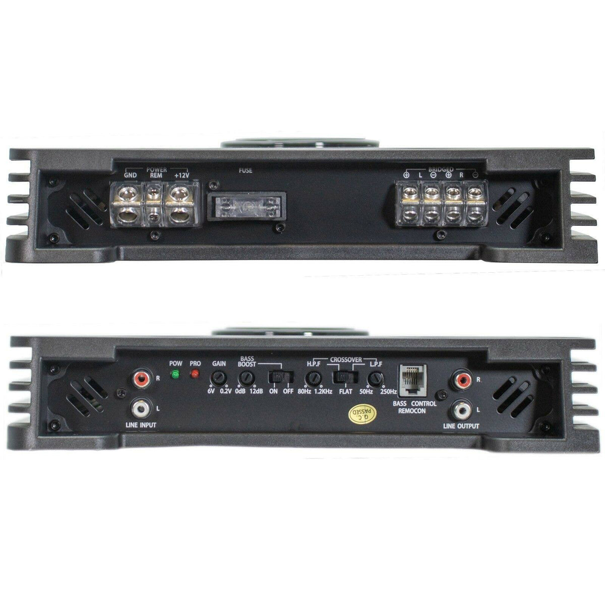 2 Channels 2800W Class A/B Car Audio Amplifier K874821