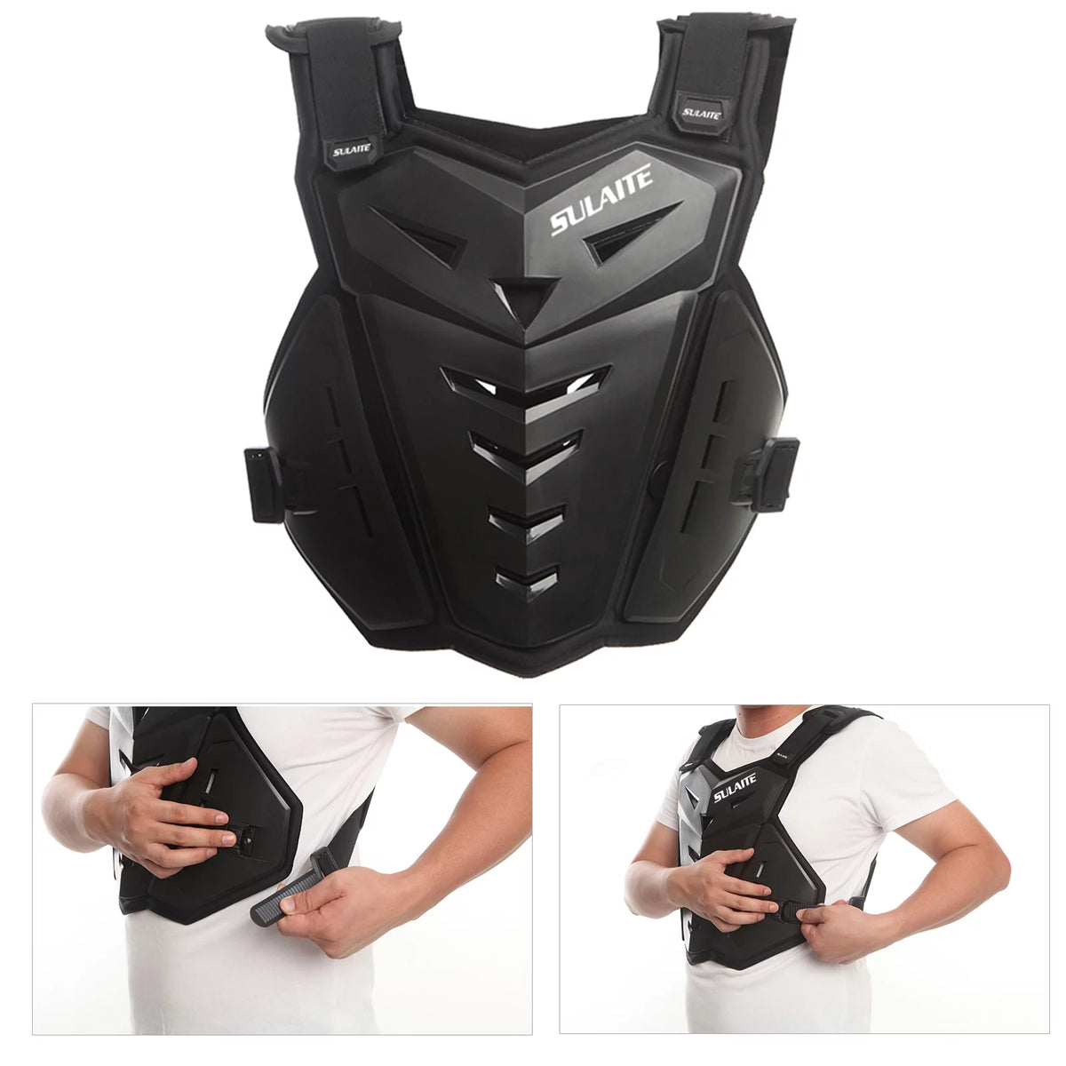 Motorcycle Armor Vest Chest Spine Back Protector Protective Vest W168