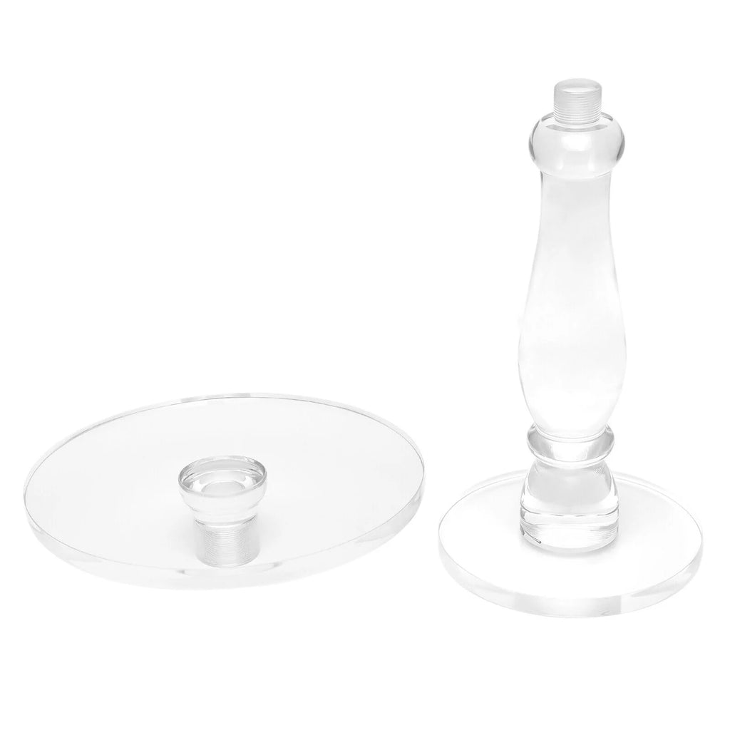 Clear Acrylic Round End Table C931