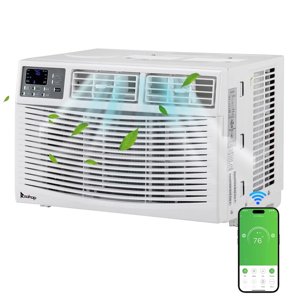 8000BTU 115V Window Air Conditioner with Remote Control Q849