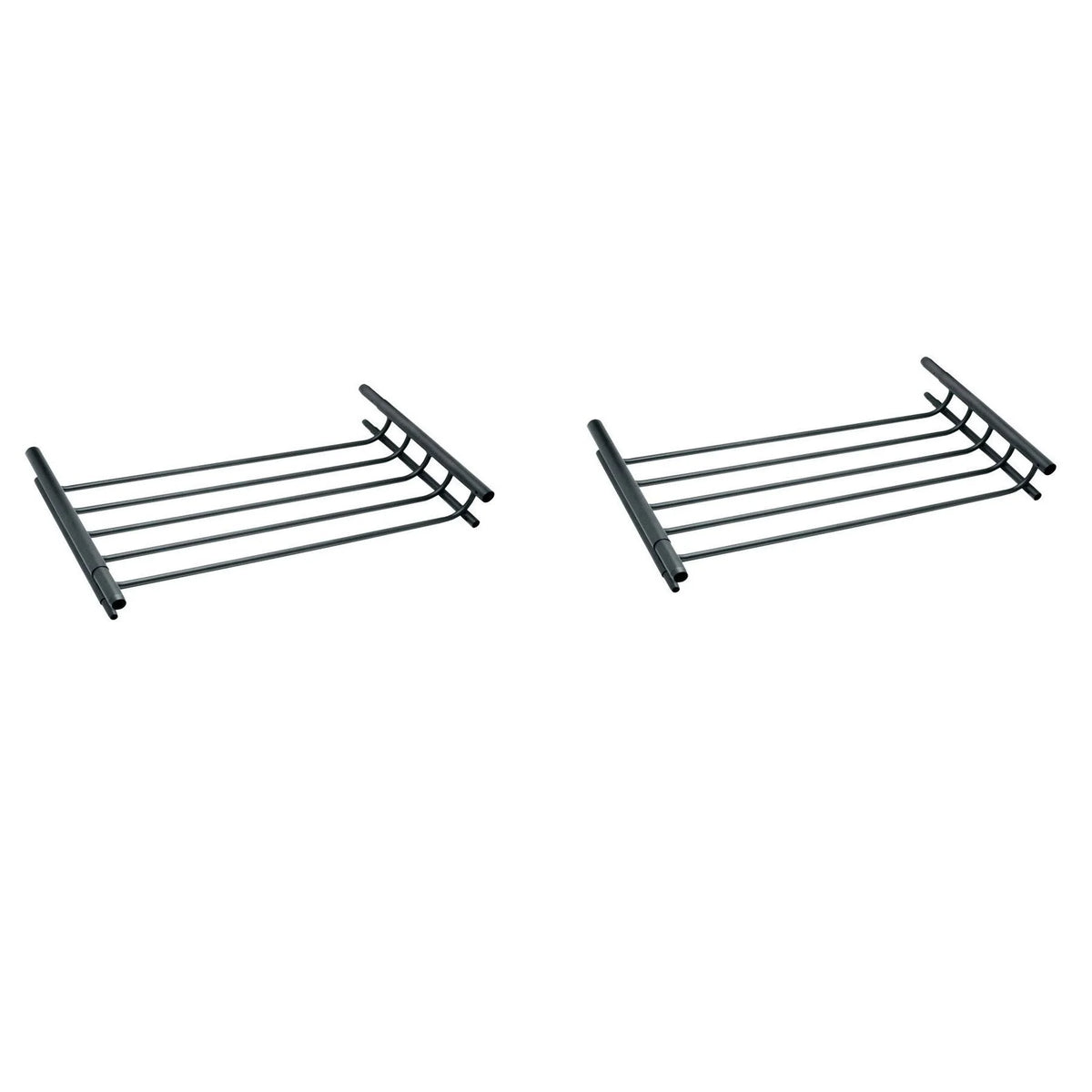 18 3/4 Inch Extension Roof Top Cargo Carrier Rack Basket (2 Pack) R410