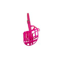 Plastic Dog Muzzle with Adjustable Headstall F7859