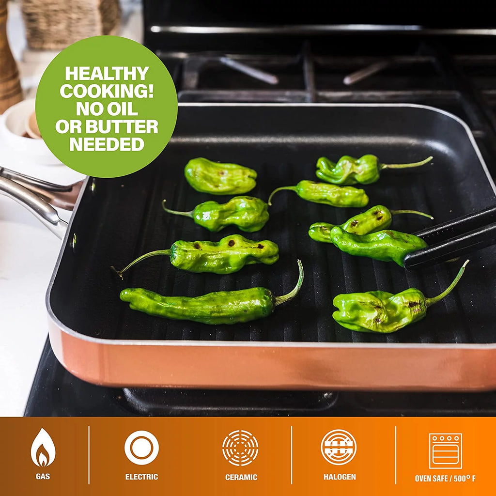 Nonstick Grill Pan, 10.5 inch Q12897