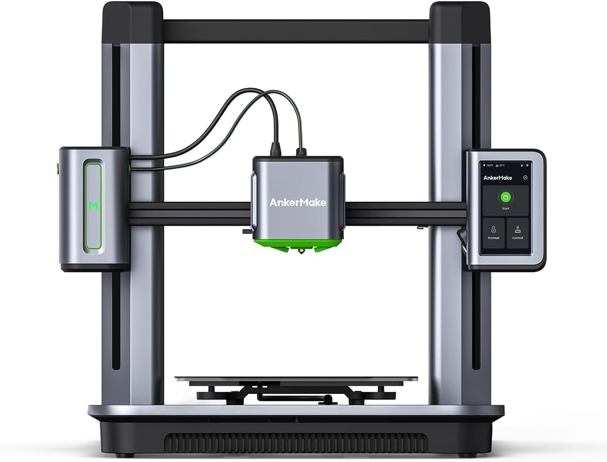 M5 3D Printer, High-Speed, 500 mm/s, Auto-Leveling (Renewed) A14332
