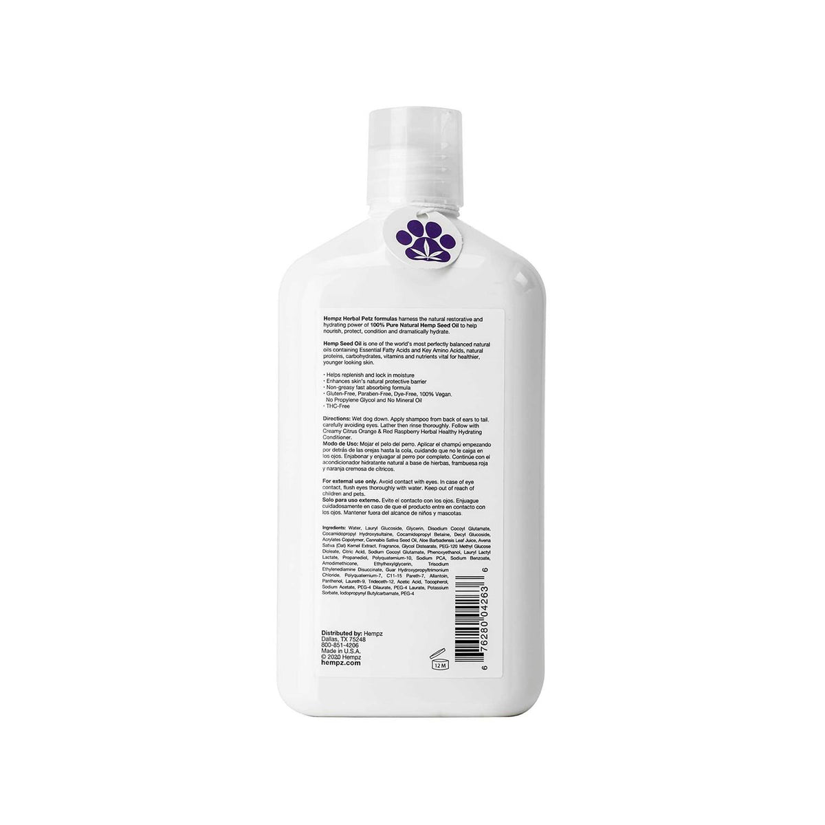 Sensitive Pet Shampoo Z539