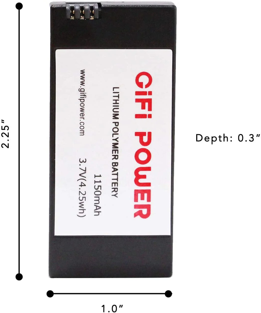 2 Pack Replacement Battery for RC Drones F66162