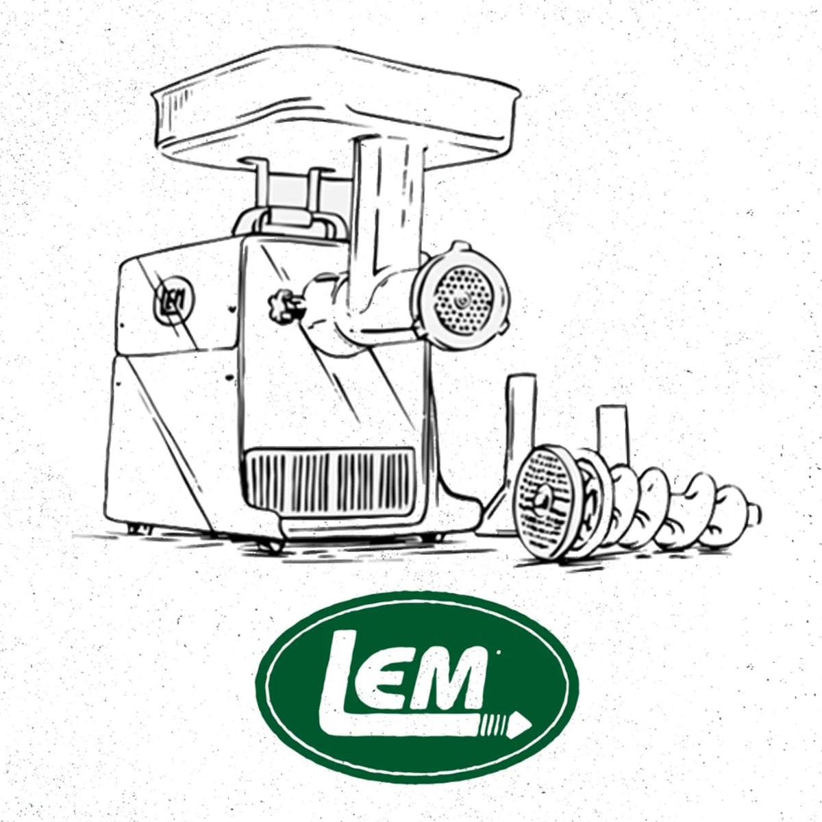 Stainless Steel Meat Grinder Attachment J8036