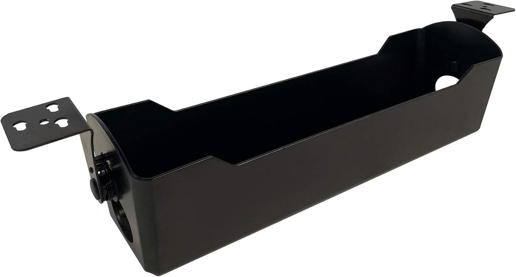 Cable Management Tray Accessory for Sit Stand Desk, White, Pack of 2 B483772