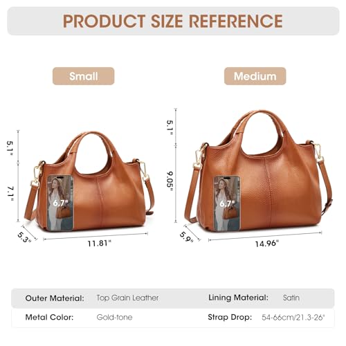 Leather Purses and Handbags Crossbody Bags Shoulder Satchel Bags I821