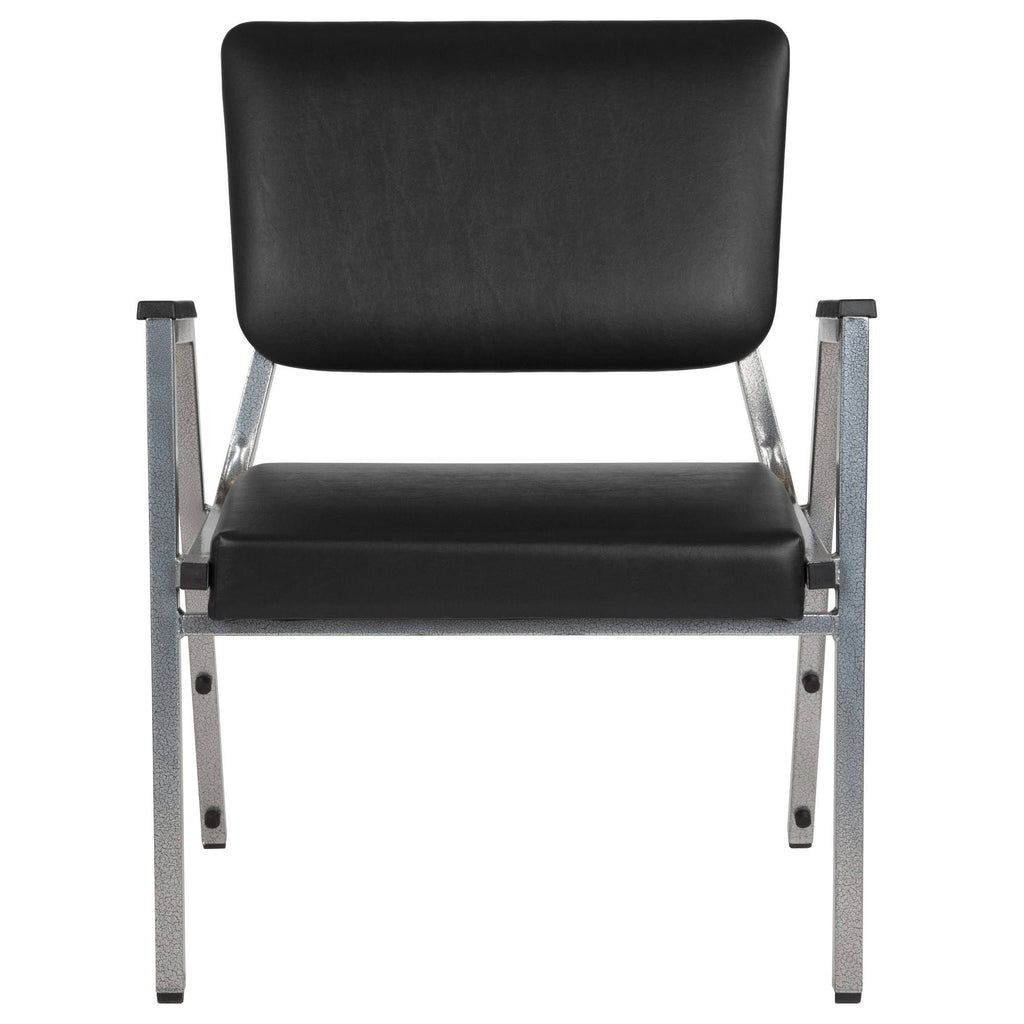 Black Vinyl Bariatric Arm Chair X11582
