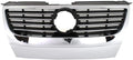 Chrome Shell Grille Assembly with Black Insert for Volkswagen Passat 2006-2010 D66508