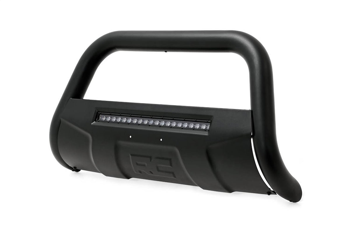 Black Bull Bar with LED Light Bar M857829