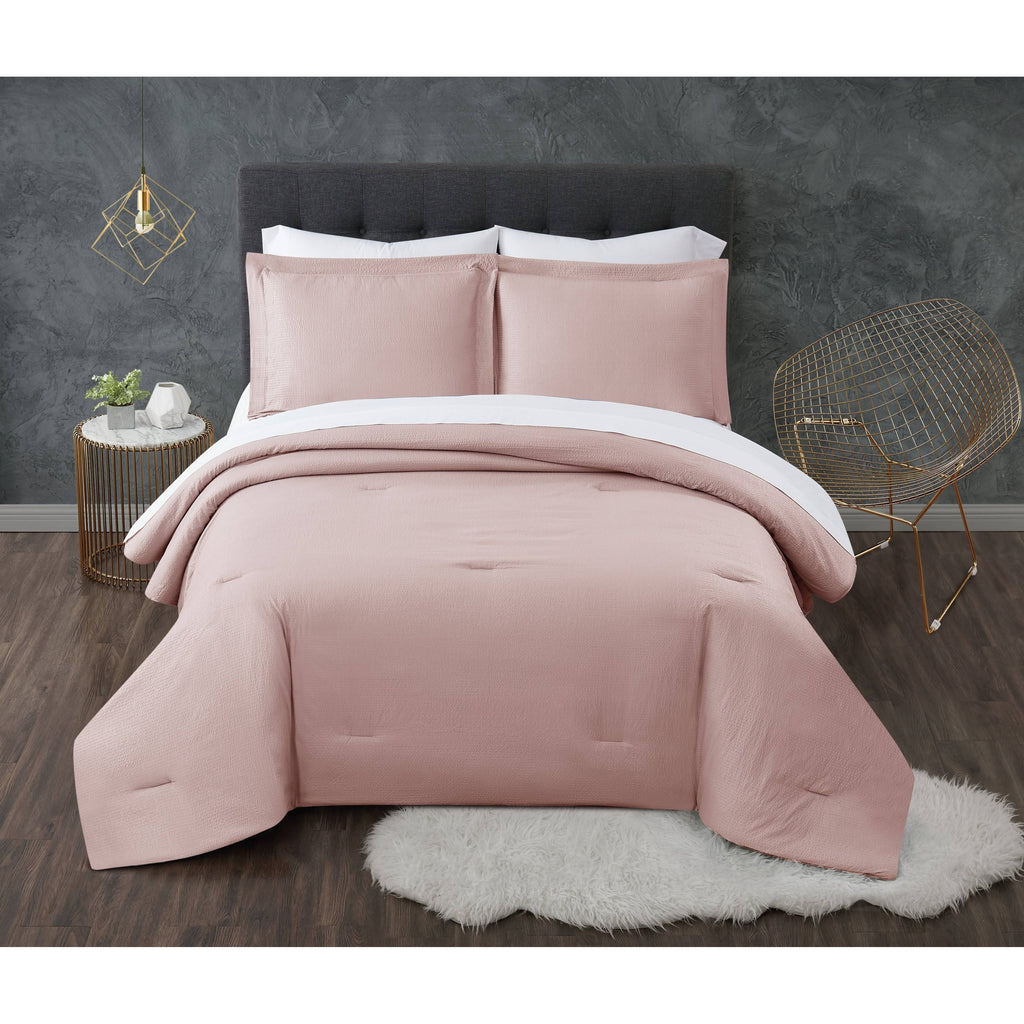 Blush Twin 5 Piece Bed in A Bag H264884