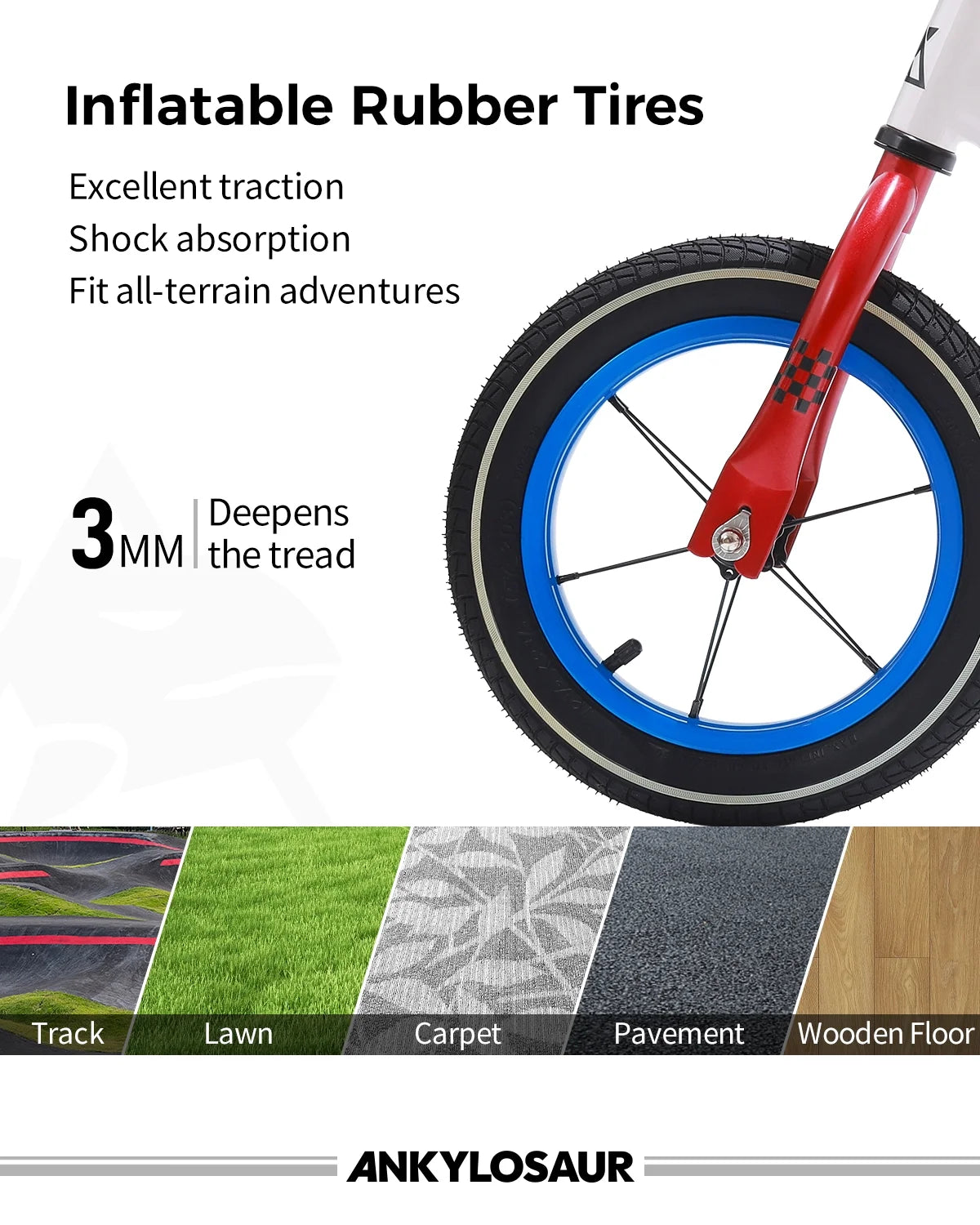 Balance Bike with Adjustable Seat Height S2361