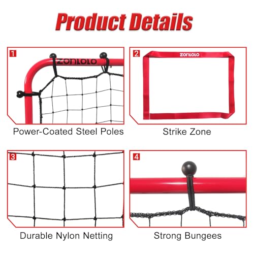 Baseball Pitchback Net M485