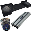 Dual 10 Loaded Sub Box Enclosure with Amplifier I837616