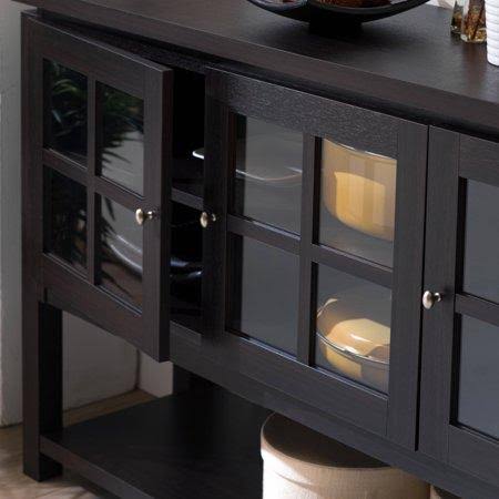 Walnut Contemporary Buffet Y1494