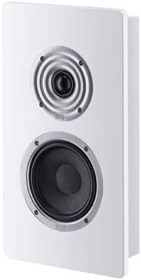 White 2-Way Wall Speaker Pair with Metal Wall Bracket F227