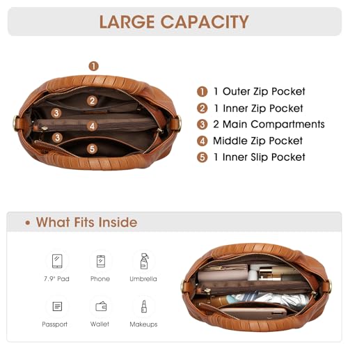 Leather Purses and Handbags Crossbody Bags Shoulder Satchel Bags I821