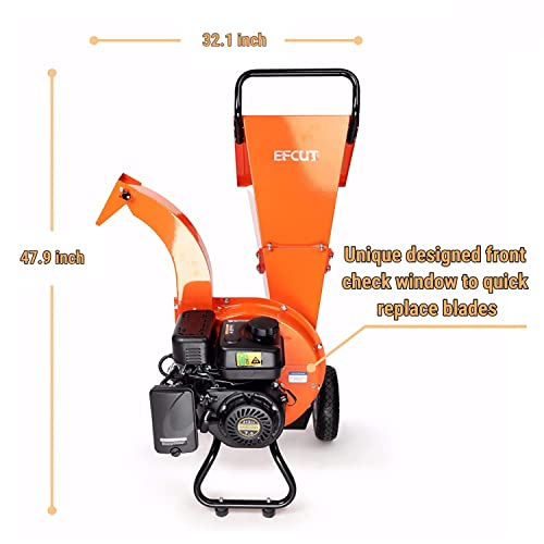 7 HP 212cc Gas Powered Wood Chipper Shredder Mulcher C856922