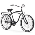 26" Single Speed Cruiser Bicycle Matte Black G366589