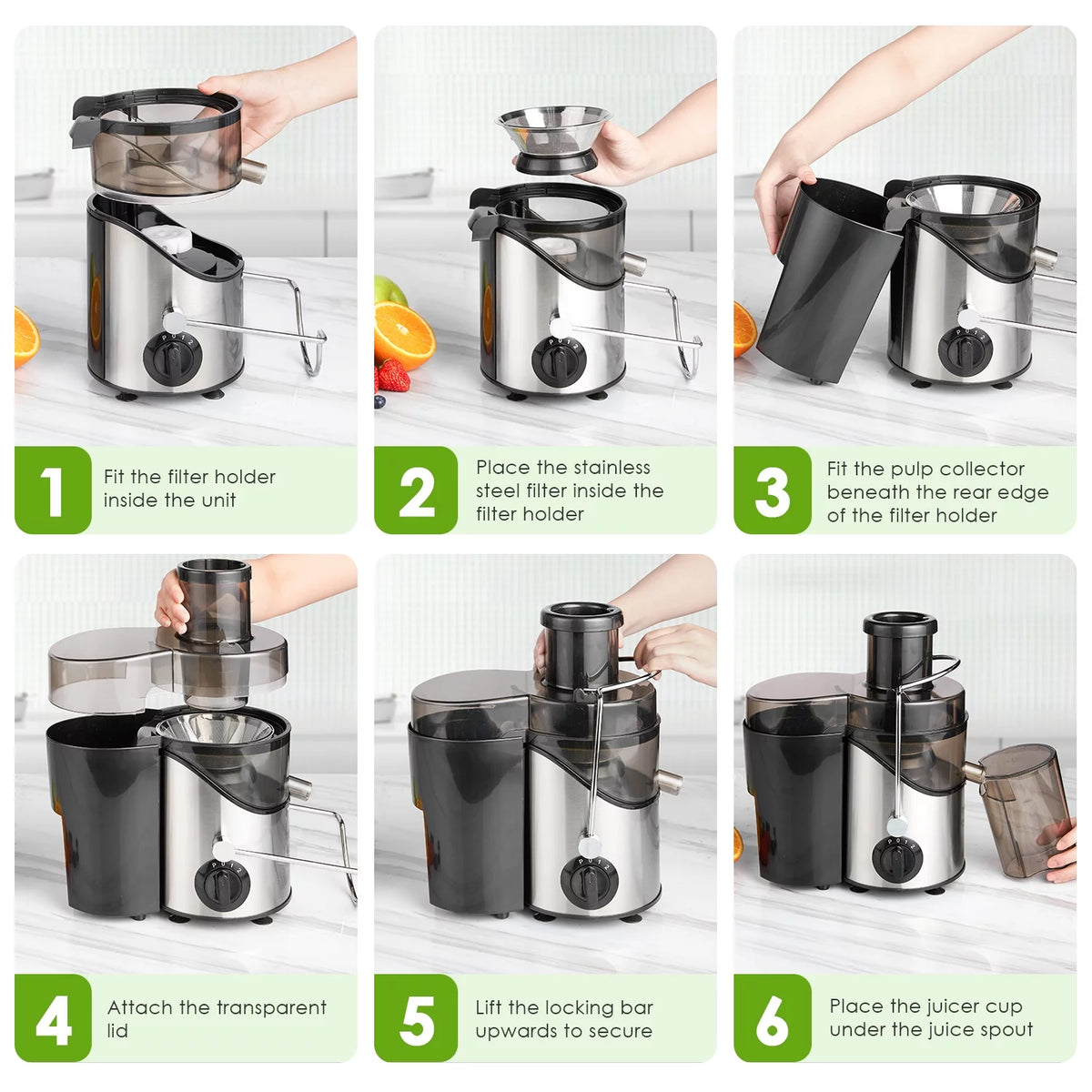 Stainless Steel Juicer Extractor U732948