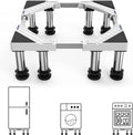 Silver Mini Fridge Stand for Washer D19041