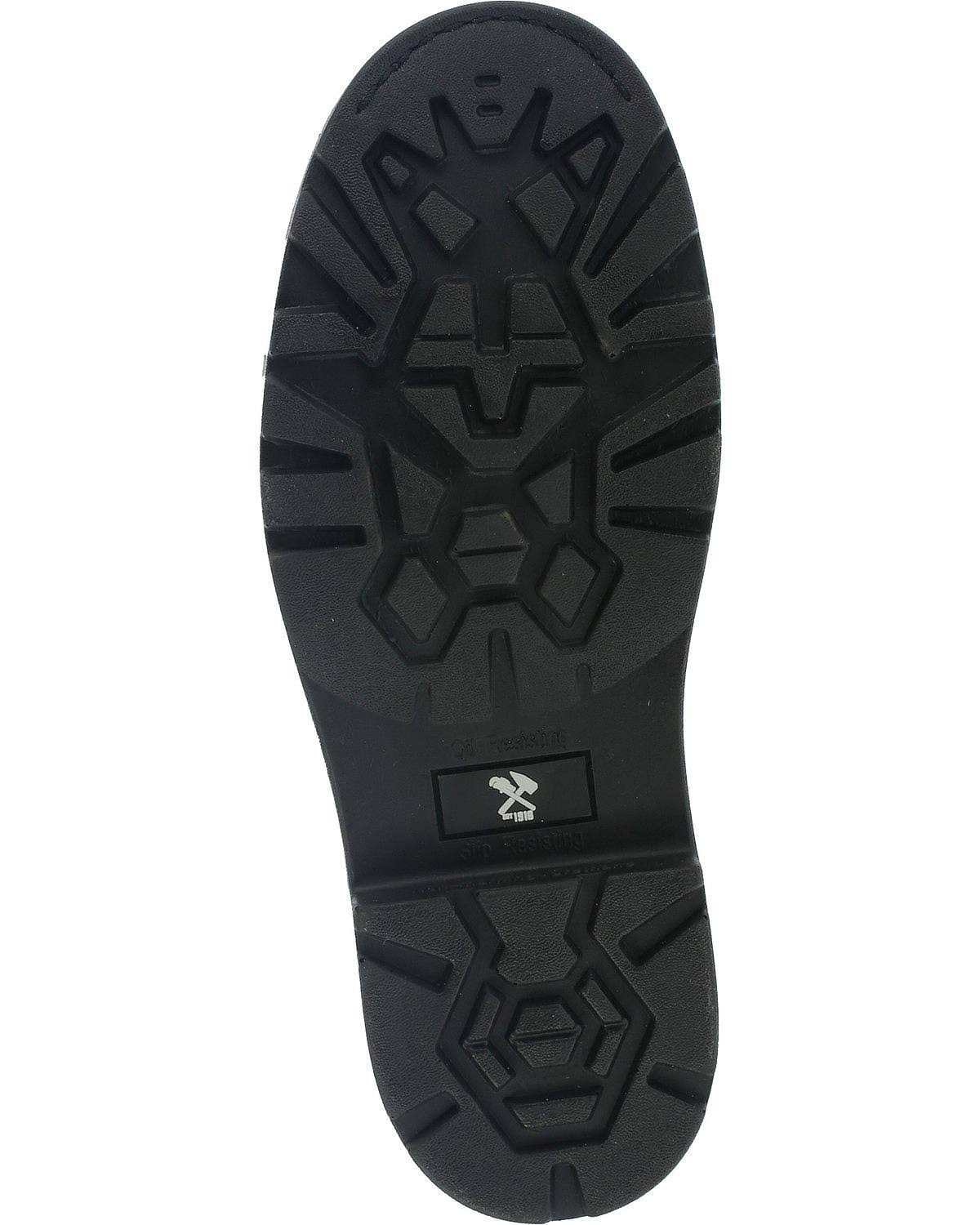 Brown Wellington Work Boots U7596