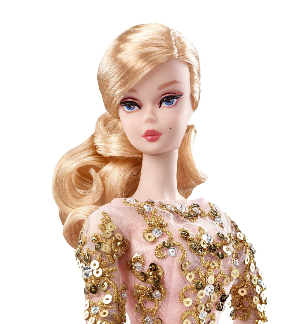 Blush Gold Cocktail Dress Y6996