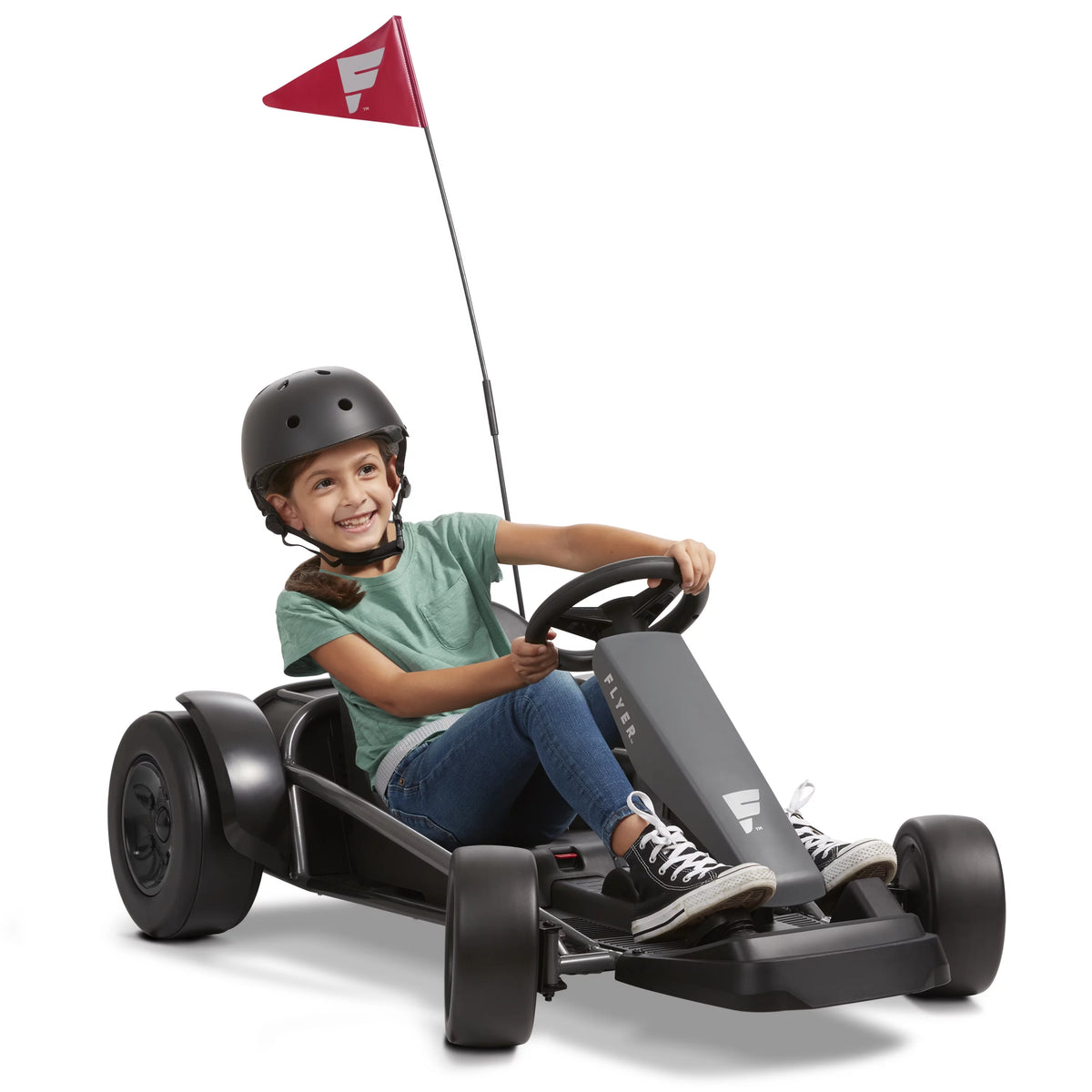 36V Battery Powered Go-Kart Ride-on X606996