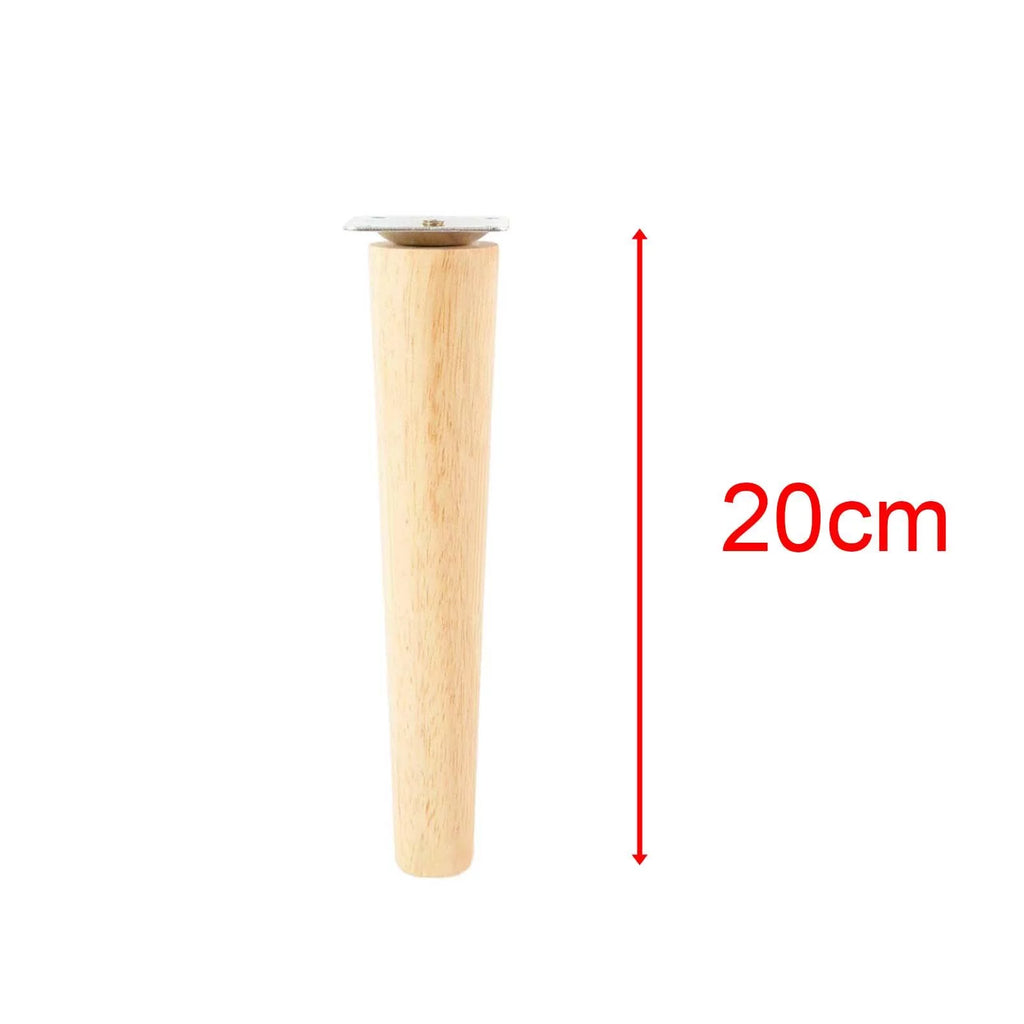 Wooden Furniture Legs 4 Pieces 20cm M894