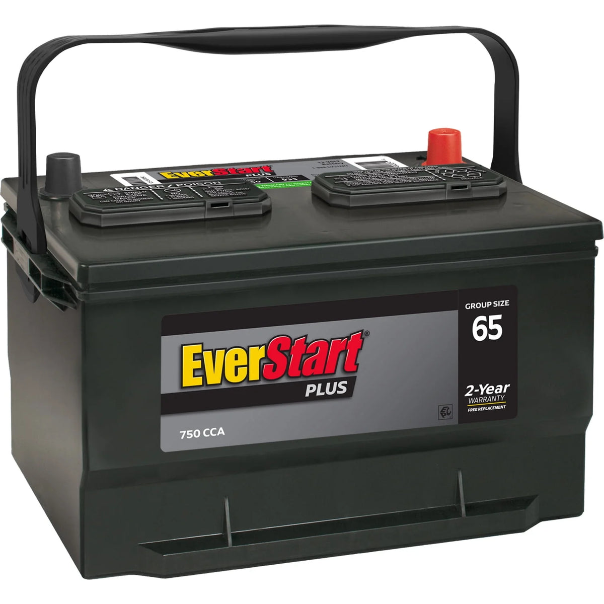 Lead Acid Automotive Battery Group Size 65 12 Volt 750 CCA J104