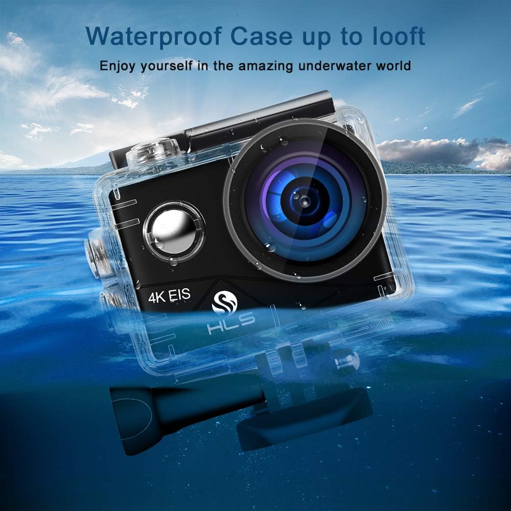 4K Waterproof Action Camera with Wide Angle Lens K2655