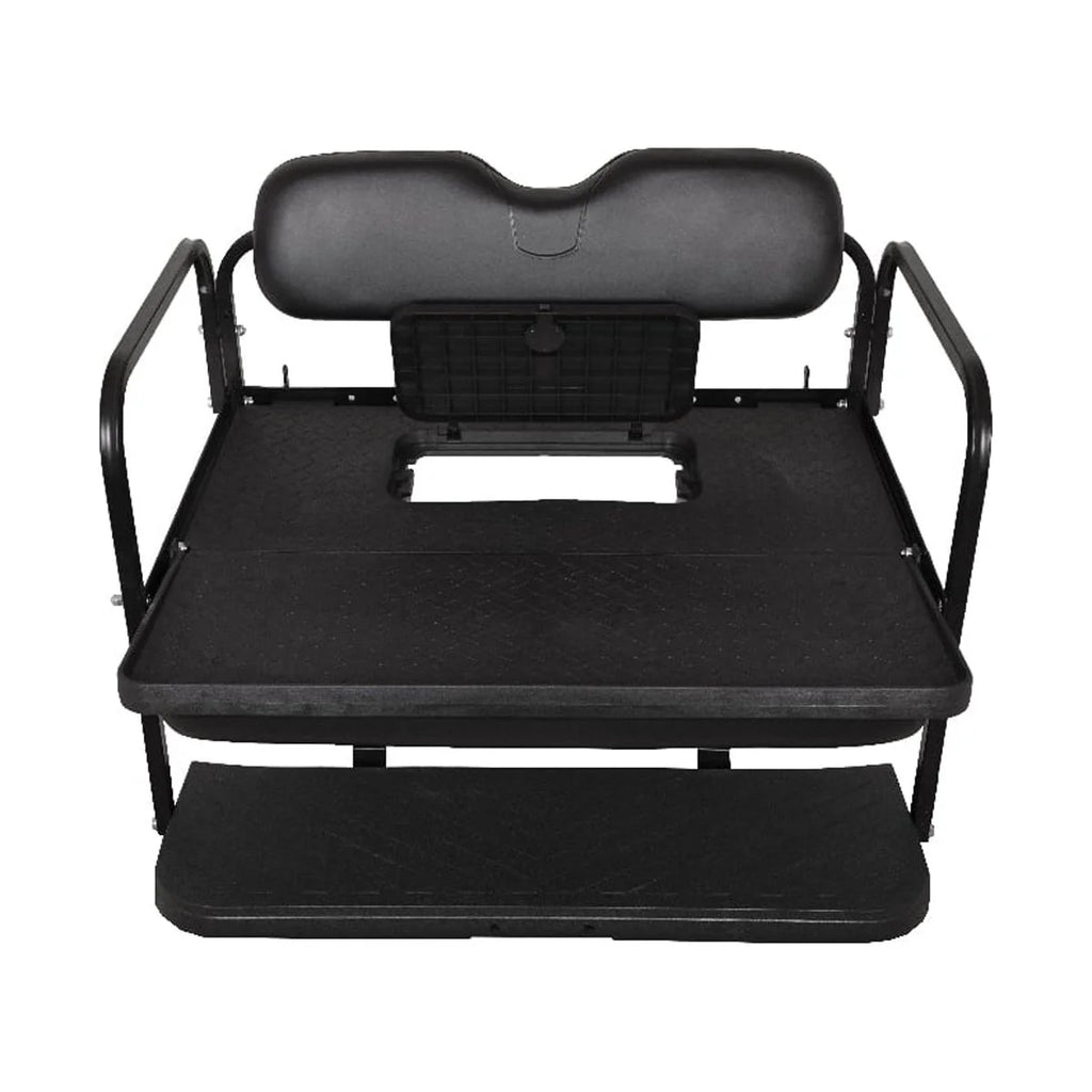 Black Rear Flip Seat for Club Car Golf Cart Y365