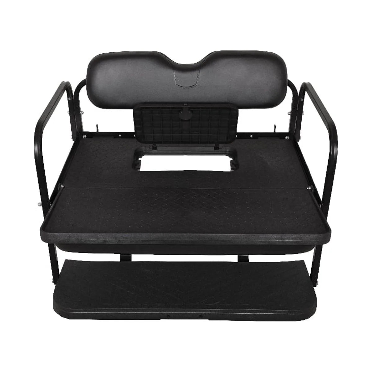 Black Rear Flip Seat for Club Car Golf Cart Y365
