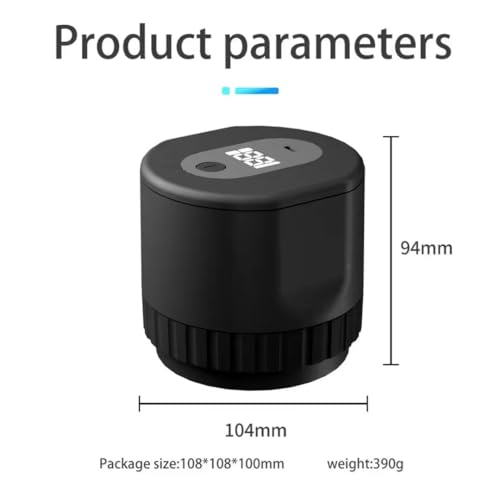 Black Electric Mason Jar Vacuum Sealer O4370