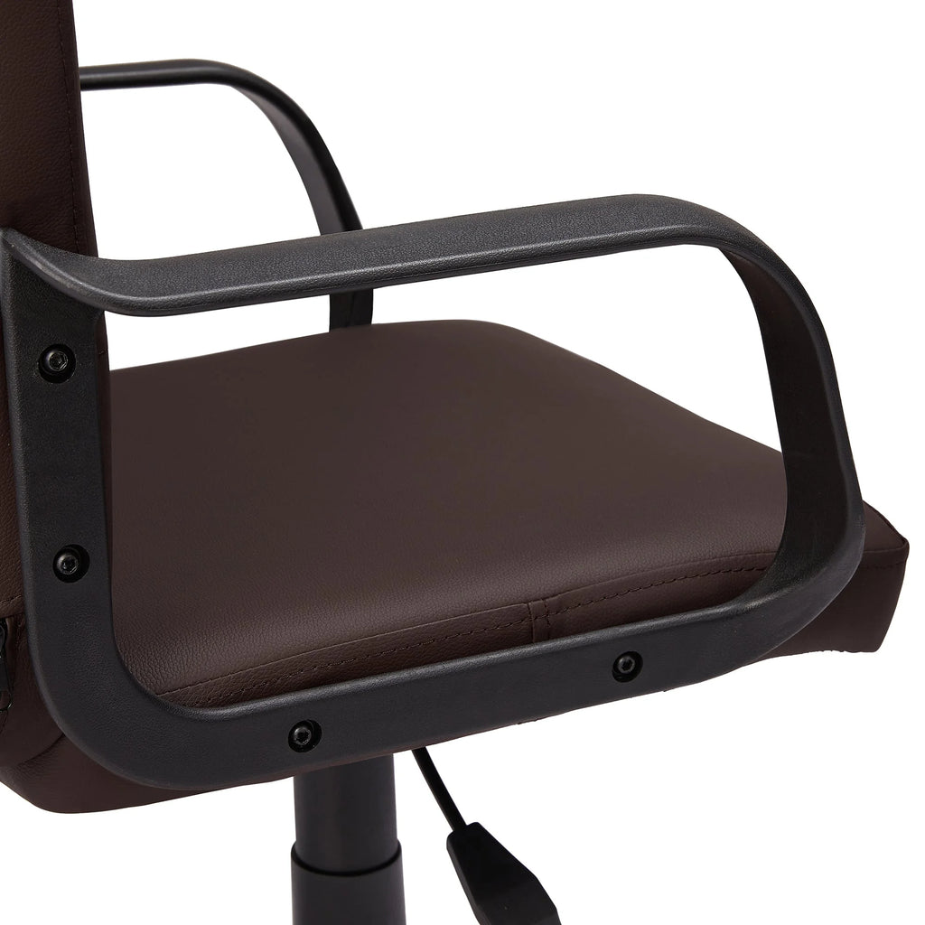 Corner Computer Desk & Chair Set, Adjustable Height Ergonomic Office Chair with Keyboard Tray and Storage Shelf X797529