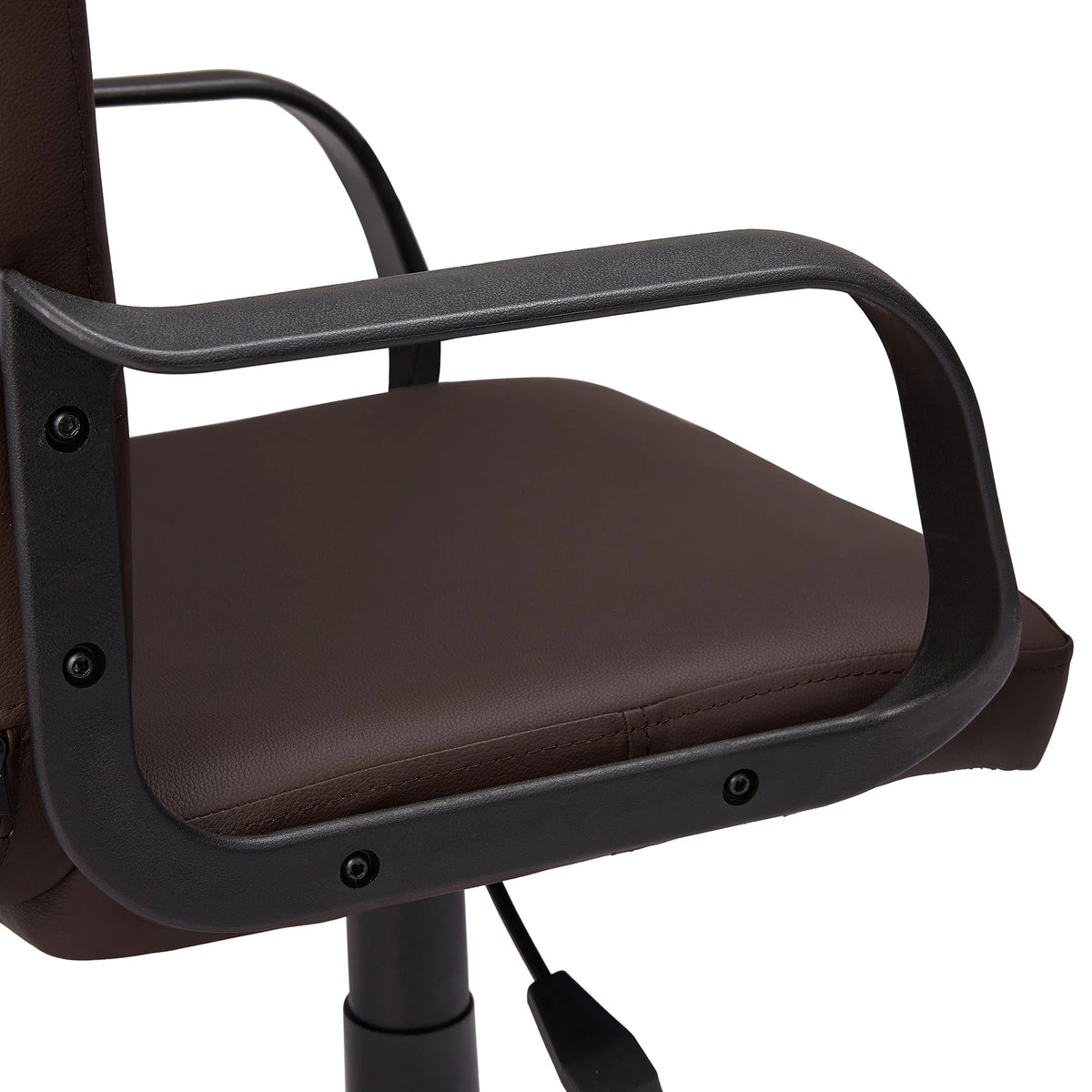 Corner Computer Desk & Chair Set, Adjustable Height Ergonomic Office Chair with Keyboard Tray and Storage Shelf X797529