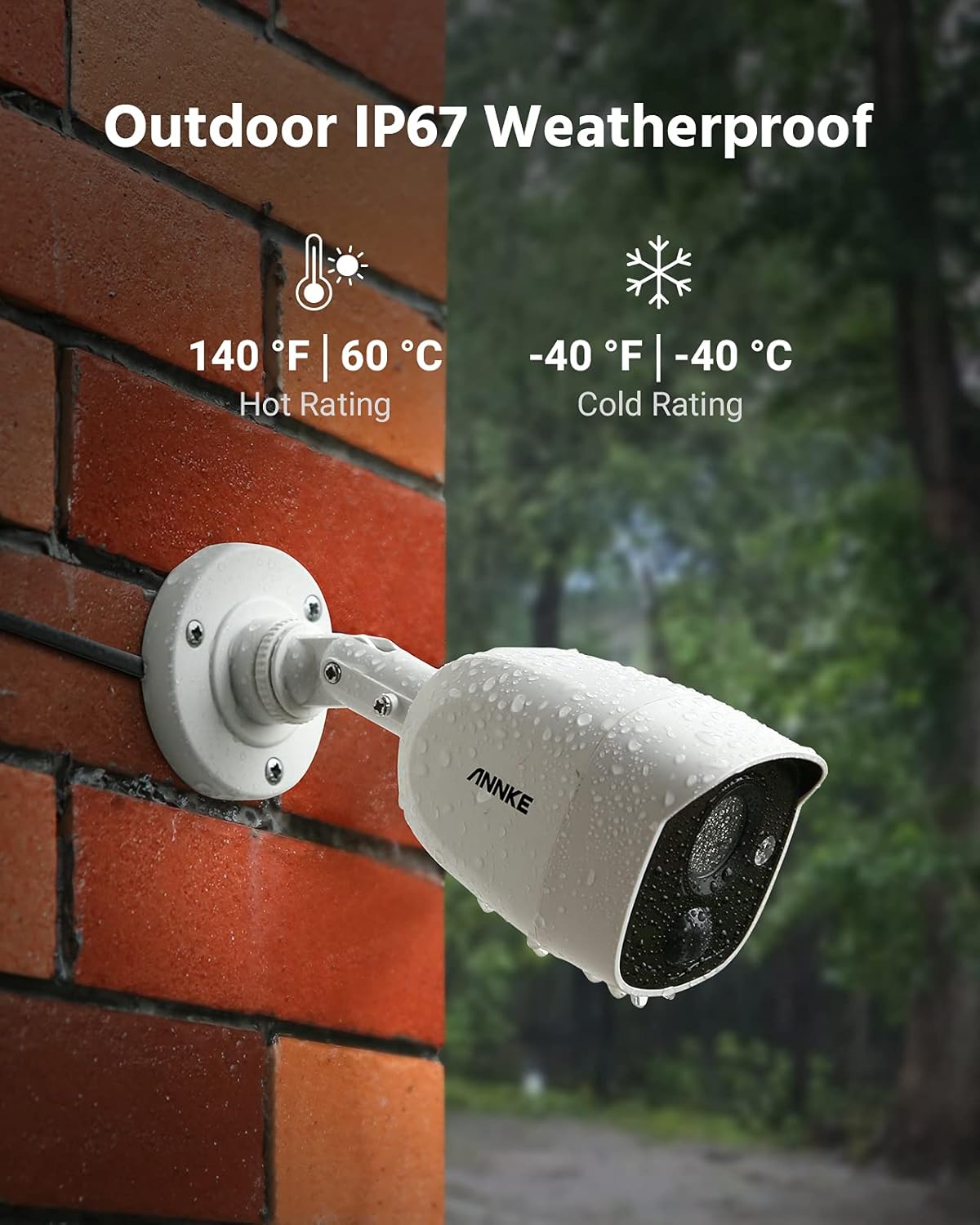 16CH 5MP Lite CCTV Camera System with 8 × 1080P Weatherproof Bullet Security Cameras, 2 TB Hard Drive P9224