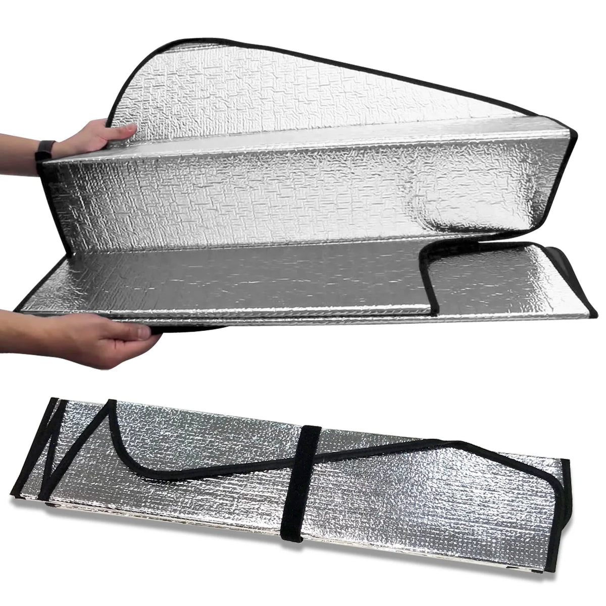 Jumbo Size 59"x 30" Windshield Sun Shade D16707