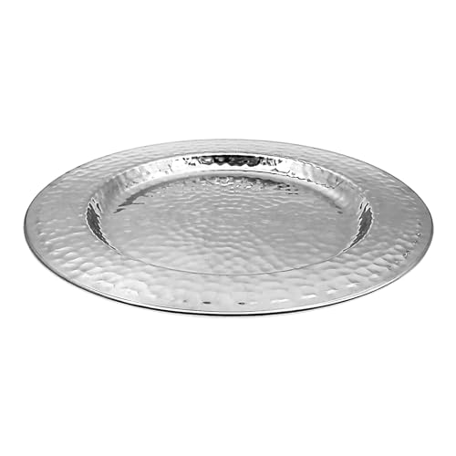 13-Inch Stainless Steel Gold Charger Plates Set of 6 H311965